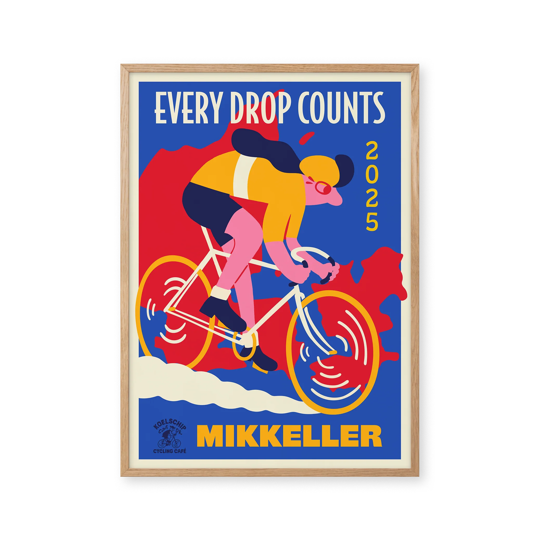 Every Drop Counts Cycling - Dark Blue